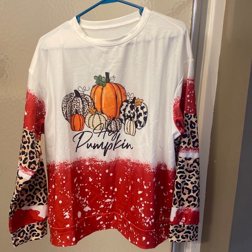 New Fall Pumpkin Long Sleeve